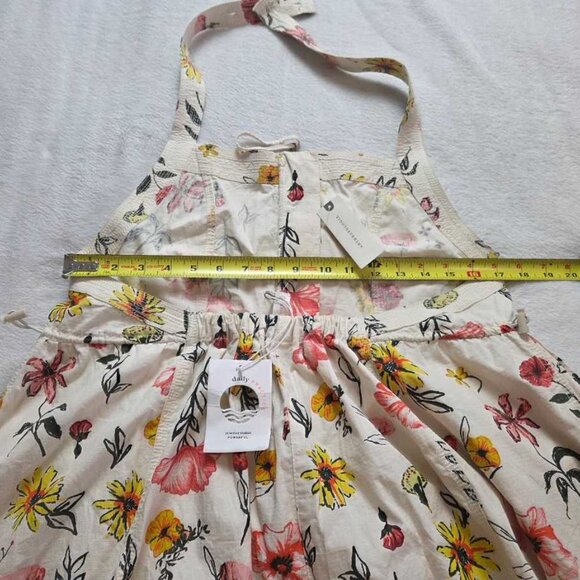 New L Anthropologie x Daily Practice relaxed halter floral midi dress - Picture 8 of 10
